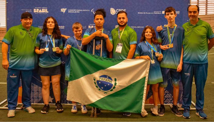  Paraná envia delegação com 140 pessoas para a edição 2024 das Paralímpiadas Escolares